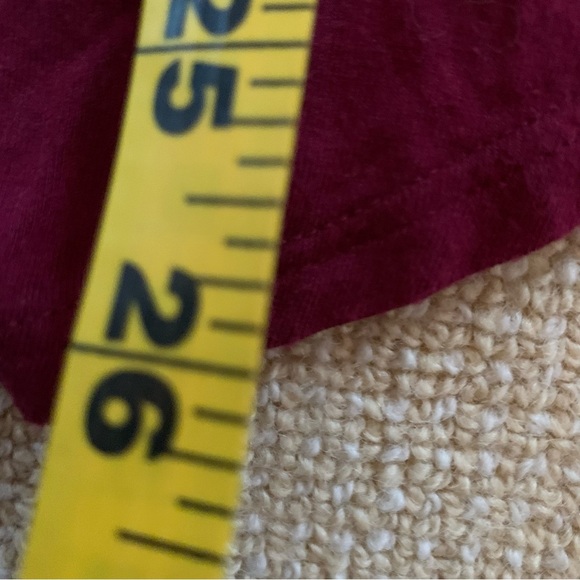 Emory Park Red Tee with Criss Cross Style - Picture 7 of 7